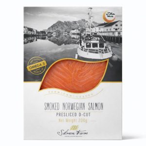 Cold Smoked Salmon D cut Sliced 200grm - Image 1