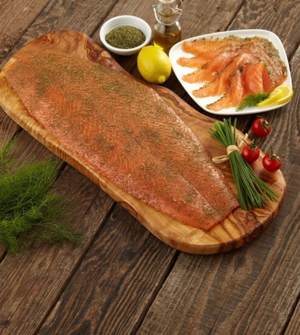 Cold-Smoked-Salmon-Sliced-Dill-Marinated