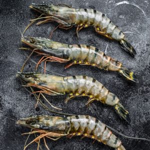 Large Black Tiger Prawns 1 Pack is 1 Kg - Image 1